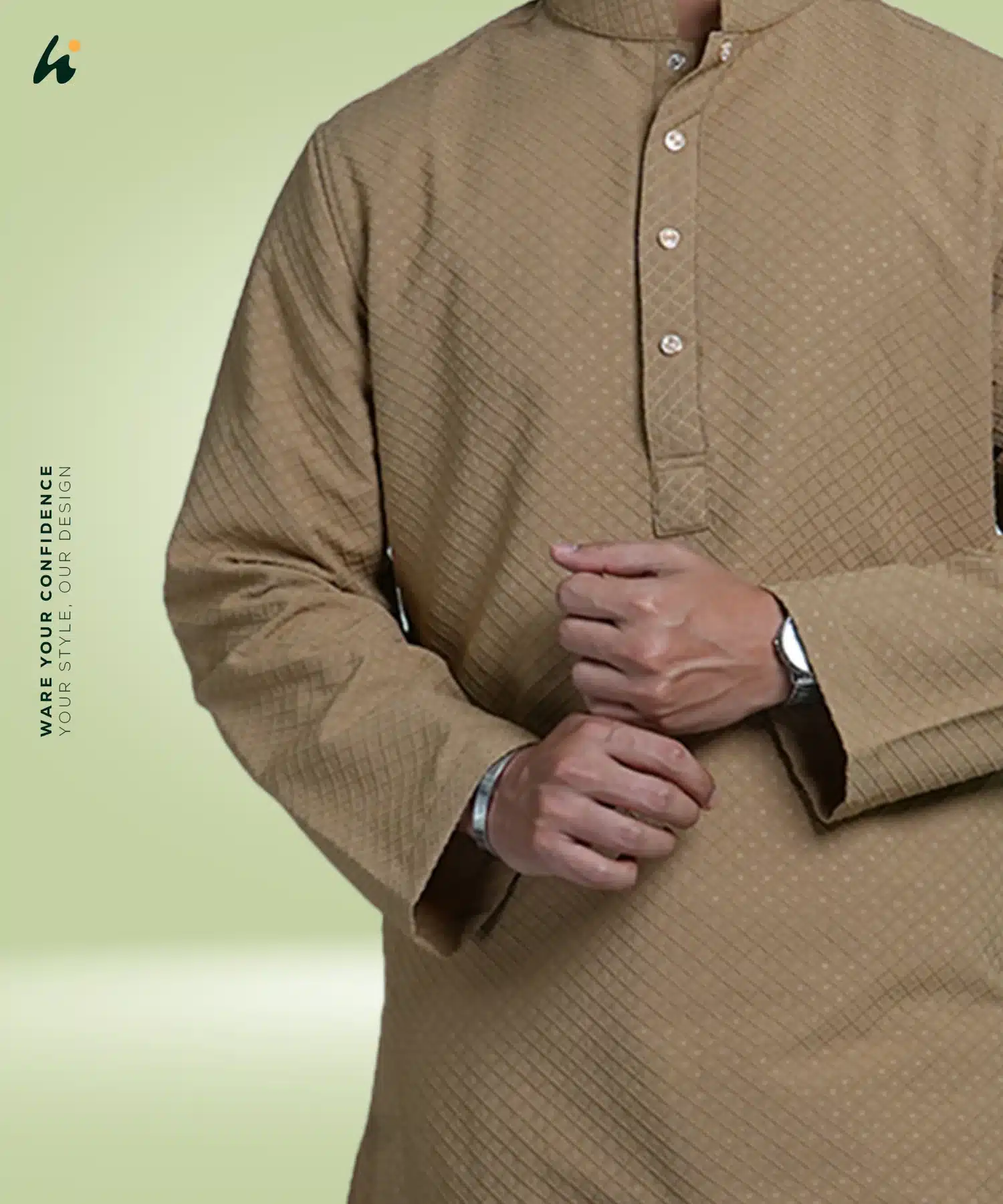 LP06 - Mens Premium Panjabi - Image 3