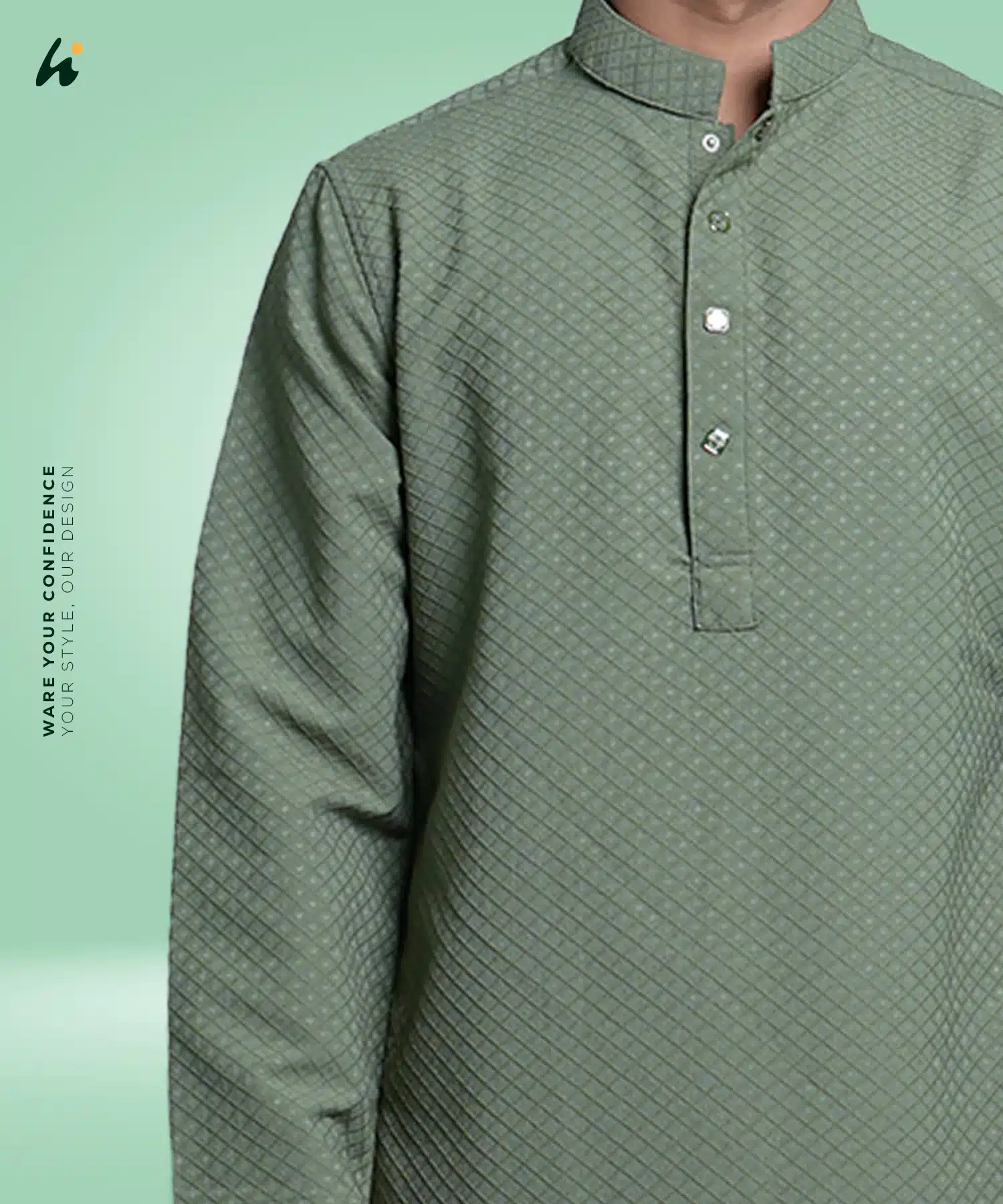 LP09 - Mens Premium Panjabi - Image 4