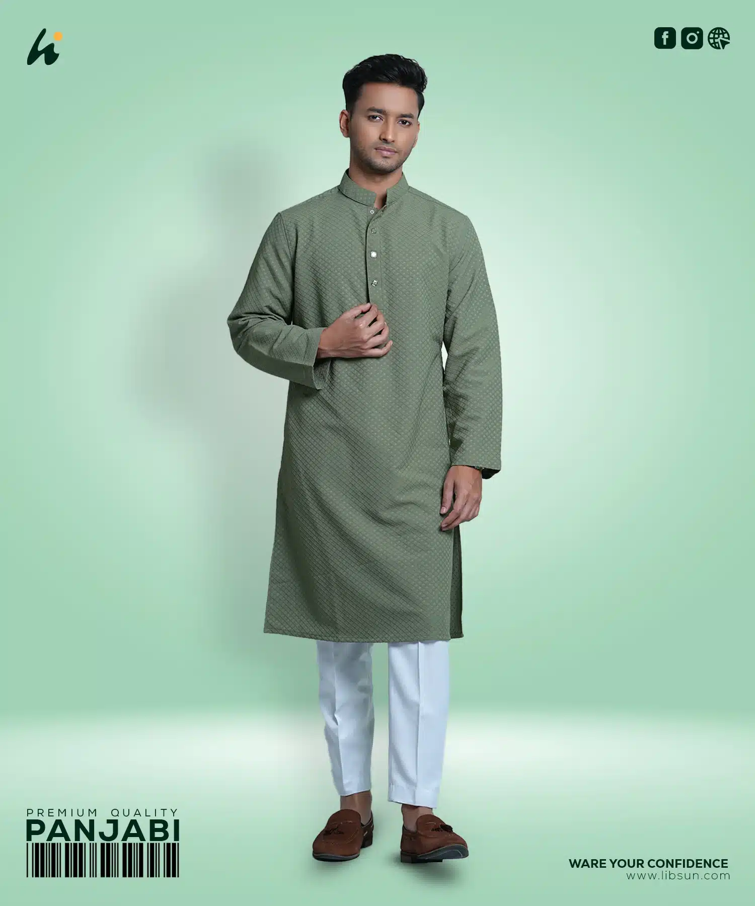 LP09 - Mens Premium Panjabi