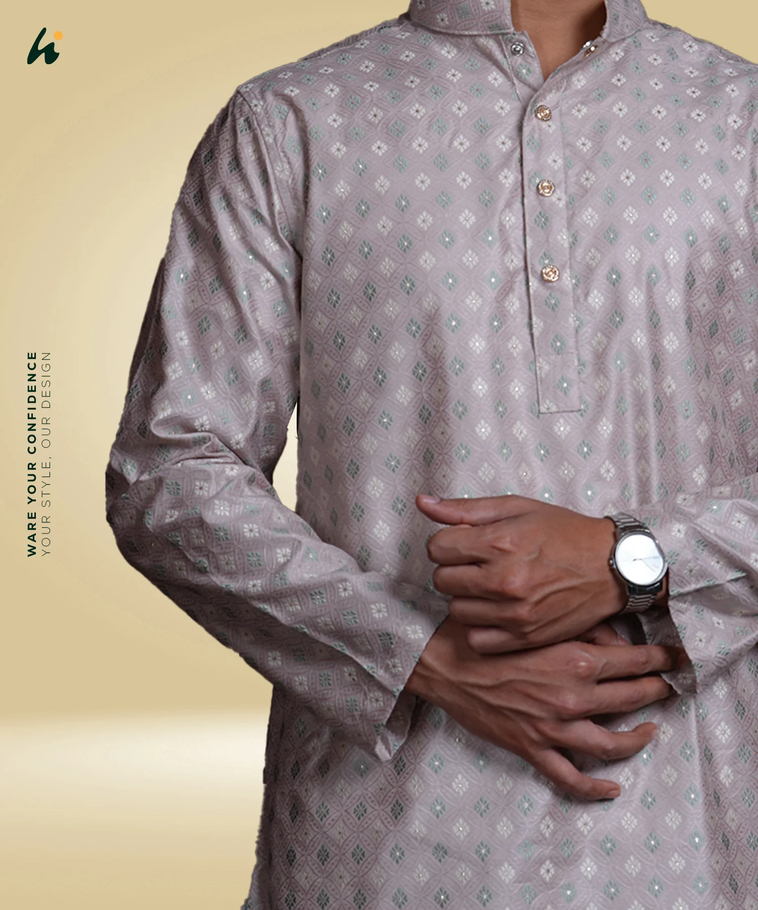 LP10 - Mens Premium Panjabi - Image 3