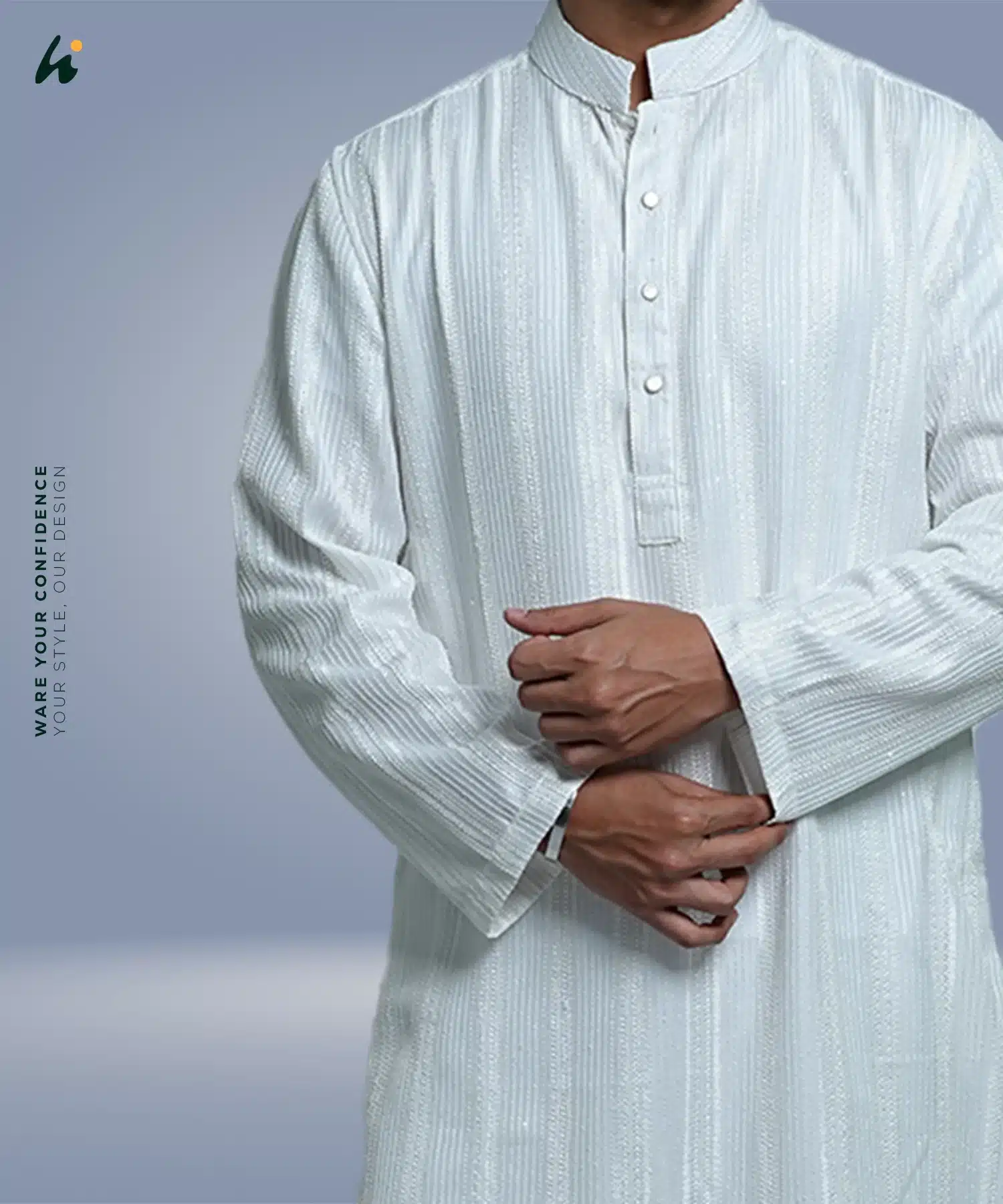 LP05 - Mens Premium Panjabi - Image 3