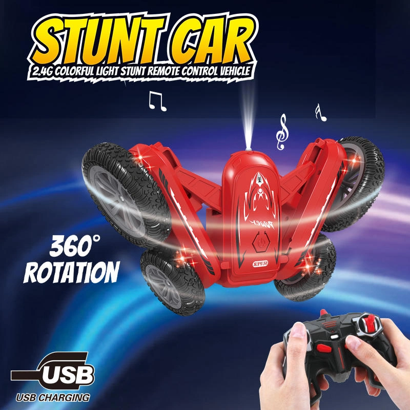 RC 360° Rotation Car with Music & Lights - Image 3