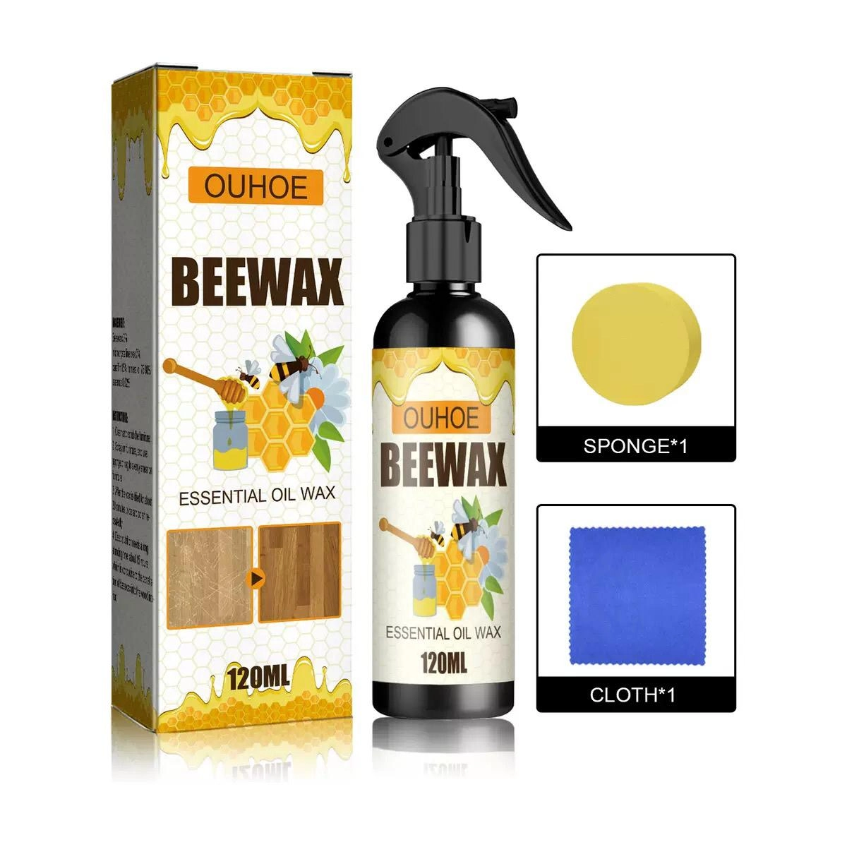 Beeswax Furniture Cleaning Spray - Image 2