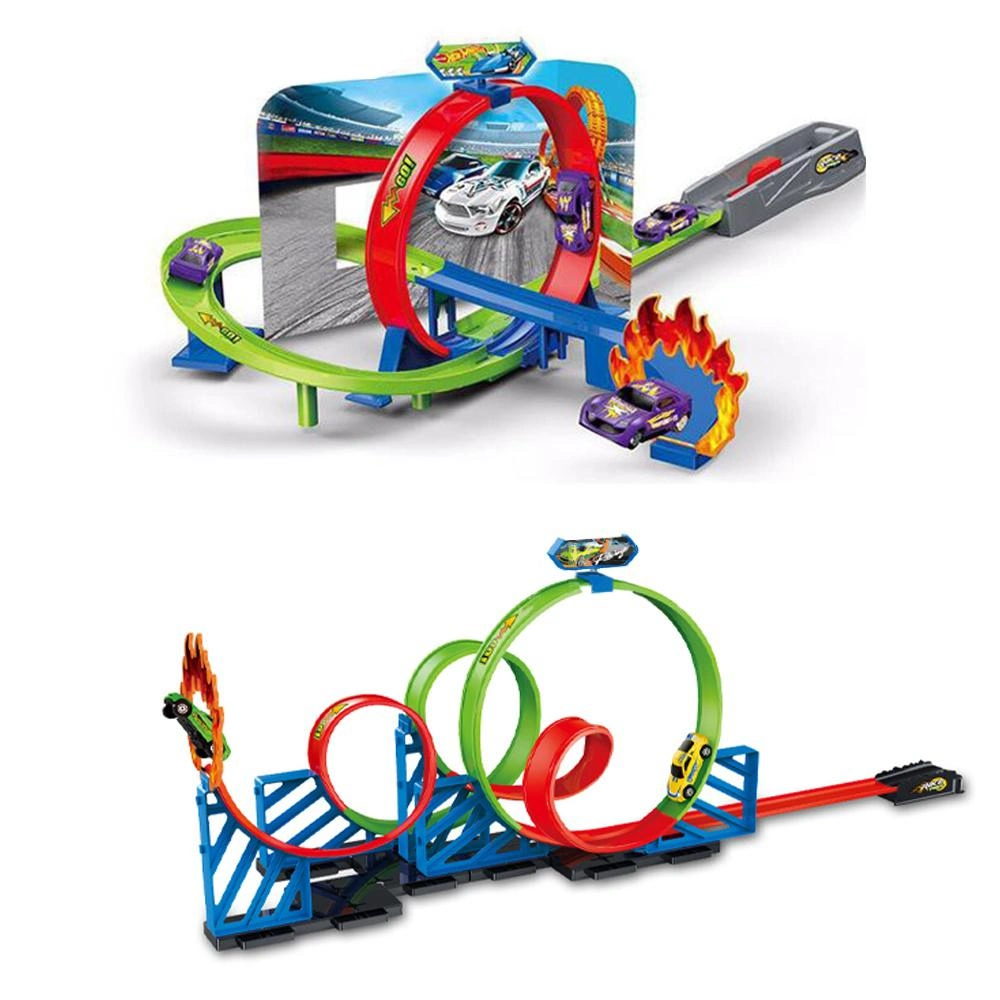 Hot Wheels Shark Attack Car Track Set - Image 2